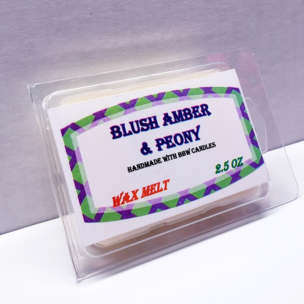 BLUSH AMBER & PEONY -Bath & Body Works Candle Wax Melts- $8 per pack - Picture 5 of 8